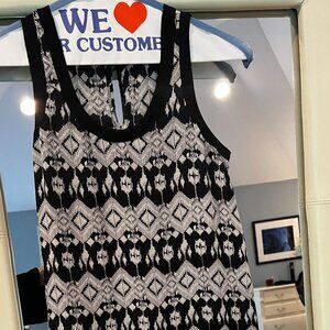 Tolani Jolie Dress Black Ikat